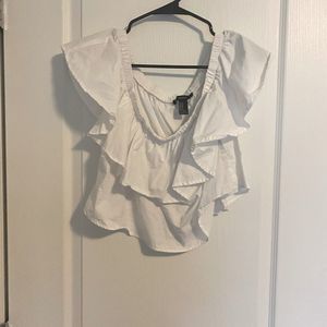 Forever 21 Ruffle summer top - Size M